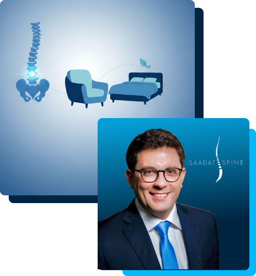 outpatient spine surgery dr saadat